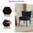 Modern Velvet Accent Chair Set of 2, Soft Upholstered Living Room Chair-1399510847