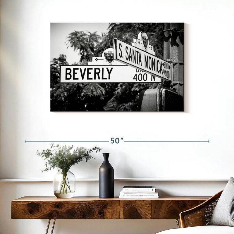 Plaque de rue Lynelle, Californie, LA, H 24 po x l 36 po
