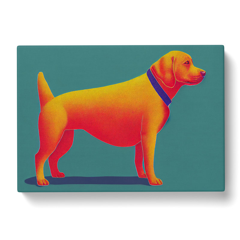 Dog Vol.6 - Wrapped Canvas Print, 35cm H x 50cm W x 3cm D