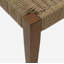 Banc en bois massif Aniek-1219734988