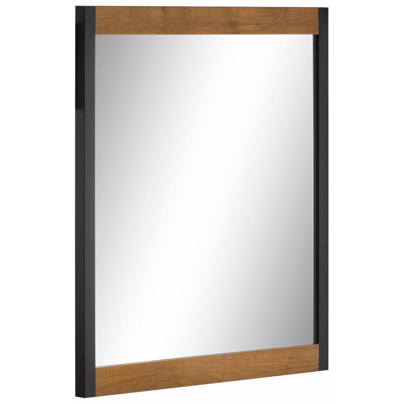 Killingworth Wood Flat Wall Mirror, Oak