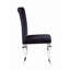 Indoor Chair, Set Of 2 Dining Chairs, Armless Chairs With High Backrest And Stainless Steel Legs