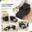 Emma-Leigh 1 Seater Fabric Accent Chairs Bed-1846367676