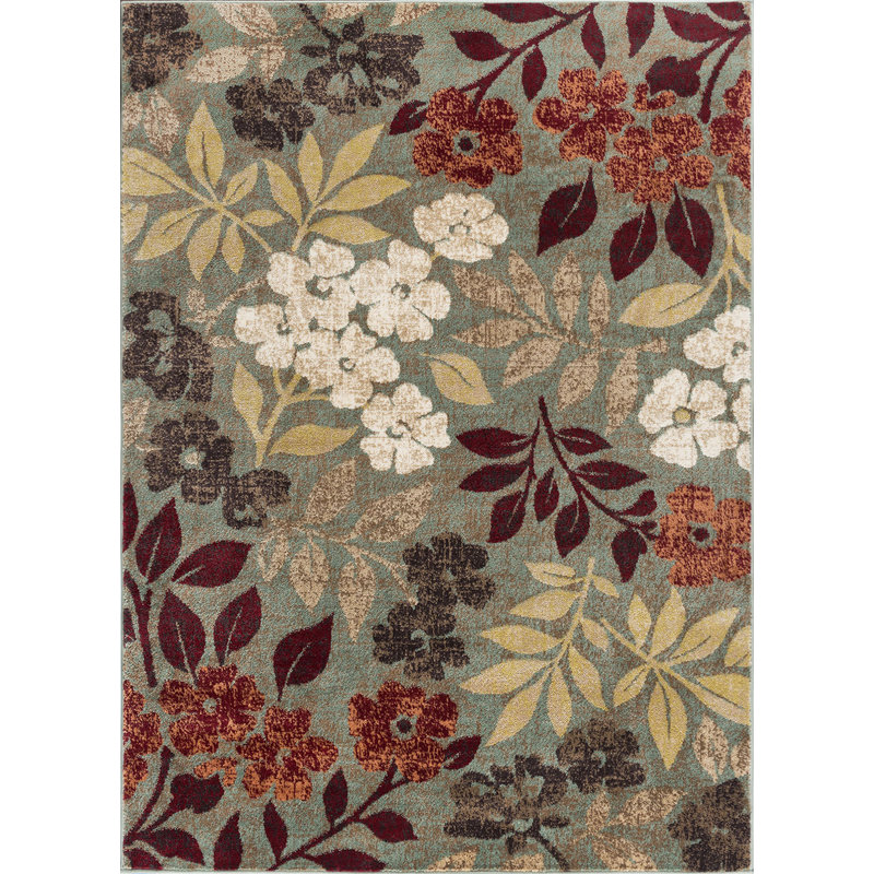 Tapis écume de mer transitionnel Highfill, Rectangle 5 pi 3 po x 7 pi 3 po