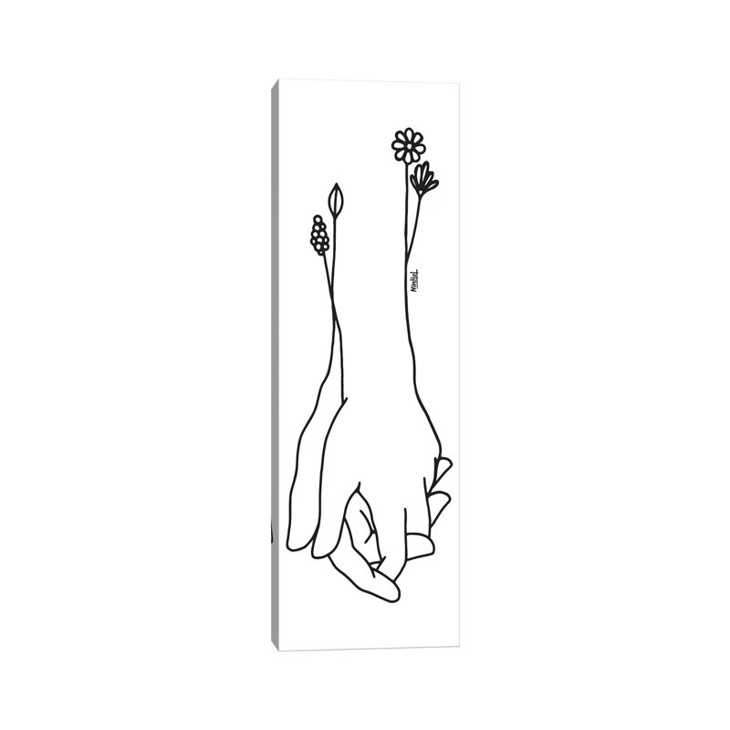 Bloom by Ninhol - Wrapped Canvas Panoramic Print, 152.4 cm H x 50.8 cm W x 1.91 cm D