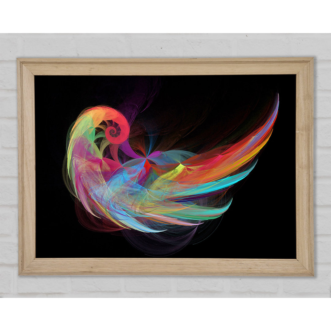 Wings Of A Rainbow - Einzelner Bilderrahmen Kunstdrucke