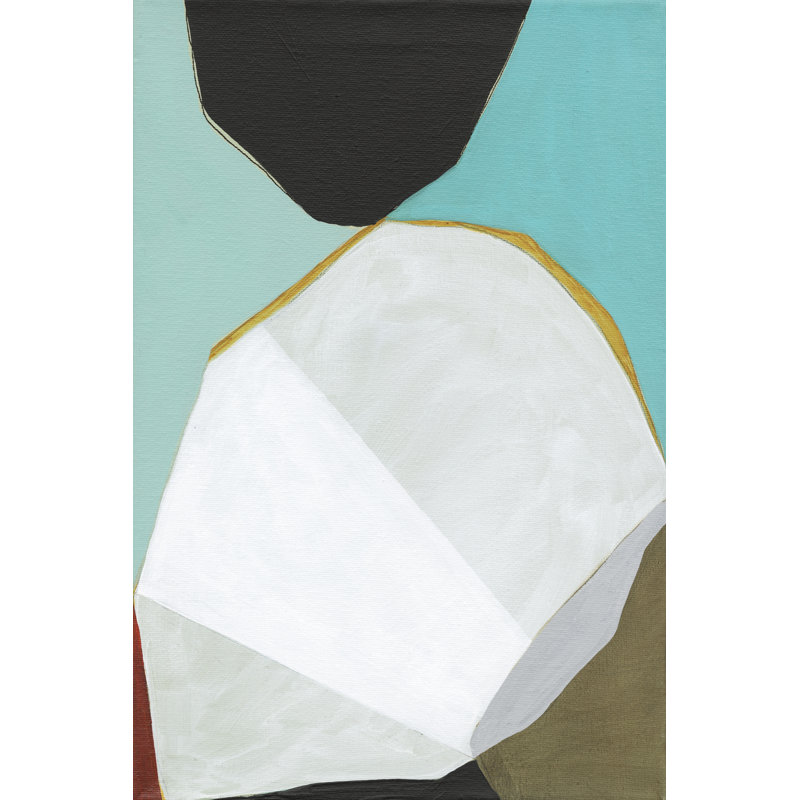 Graphica II by Jodi Fuchs - Wrapped Canvas Painting, 122cm H x 81cm W