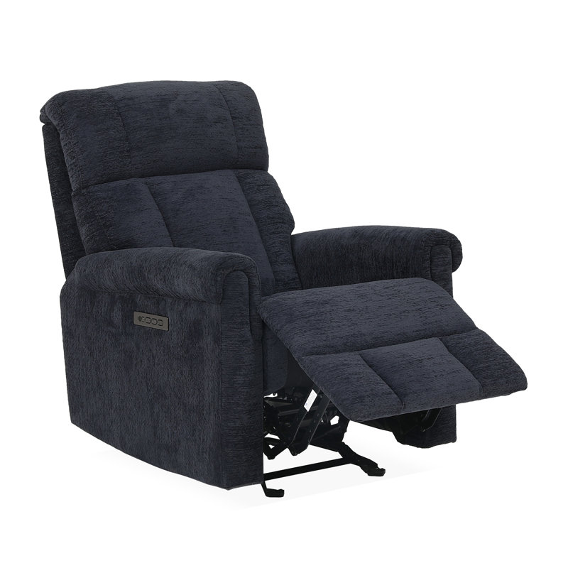 Clint Gliding Recliner, Blue, Power-Control