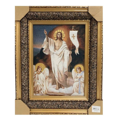 Tapisserie «Ascension of Christ» en mélange de tissus