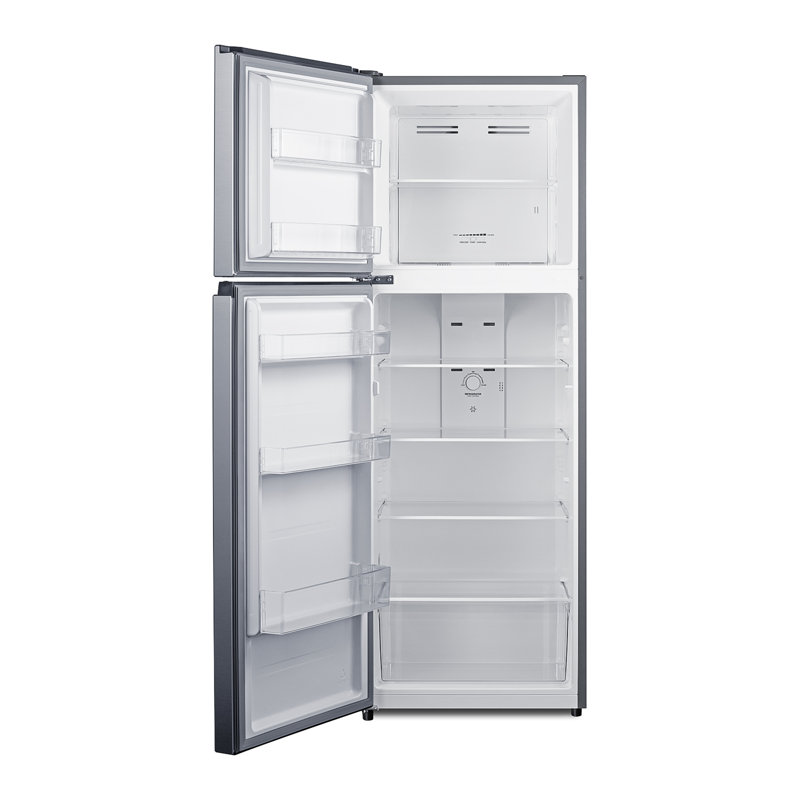 Summit Appliance 24" Wide Top Mount Refrigerator-Freezer, Left Handed