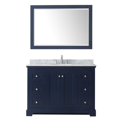 Avery 48'' Single Bathroom Vanity with Top