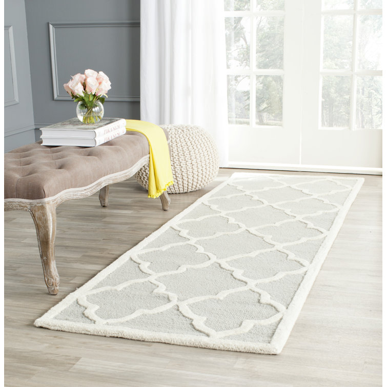 Cannen Hand Tufted Wool Geometric Rug