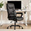 Chaise de bureau ergonomique en polyuréthane avec accoudoirs Sweetcrispy
