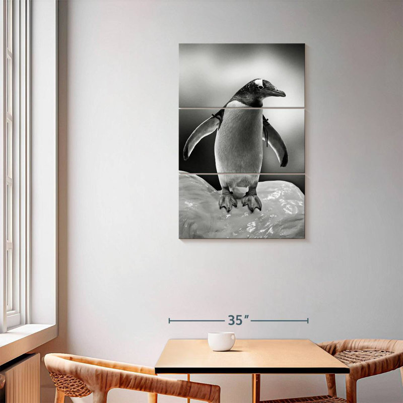 Brampt Ice Penguin, 57" H x 36" W