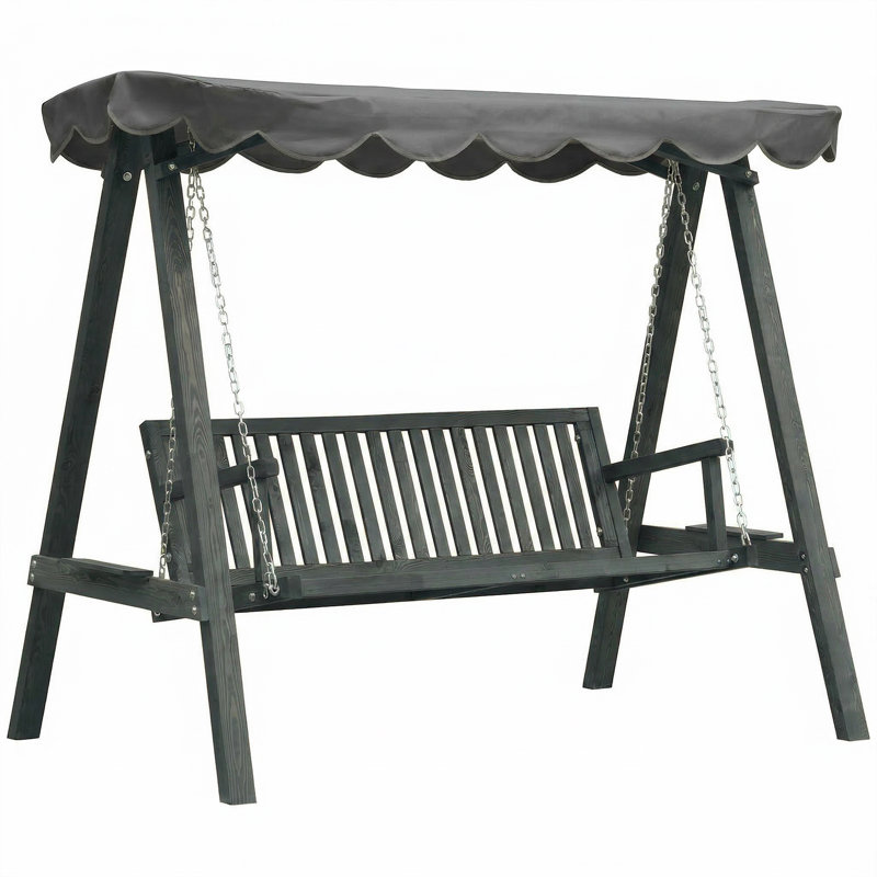 Porch Swing with Canopy, 205cm