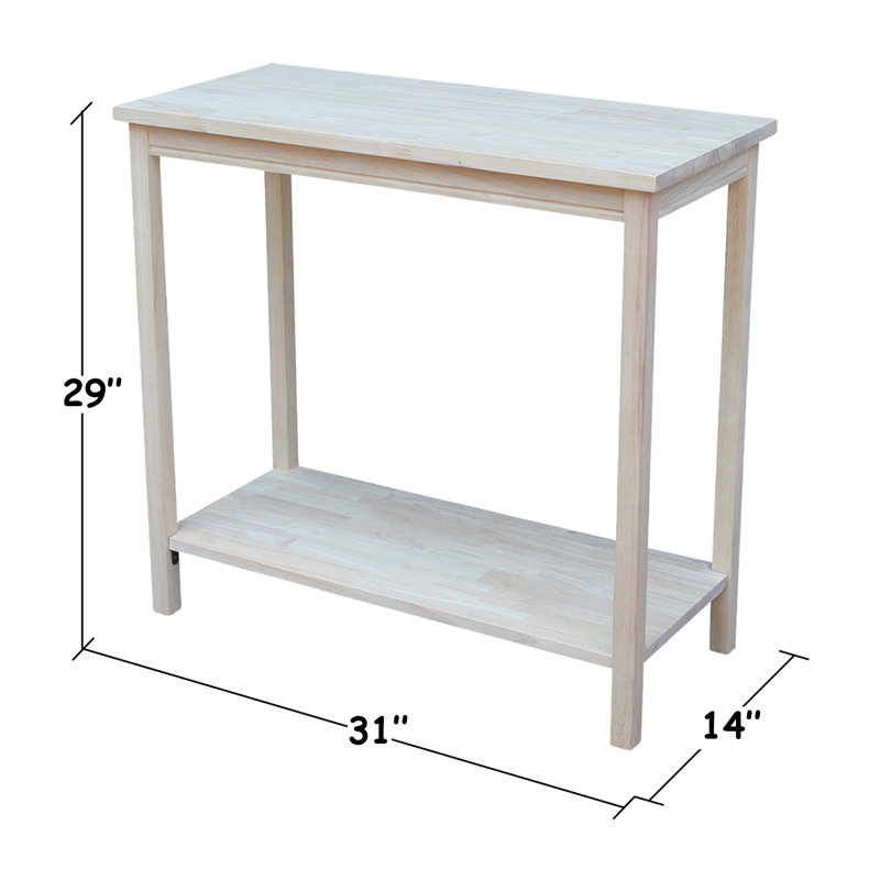 Table de bout en bois massif Manatuto