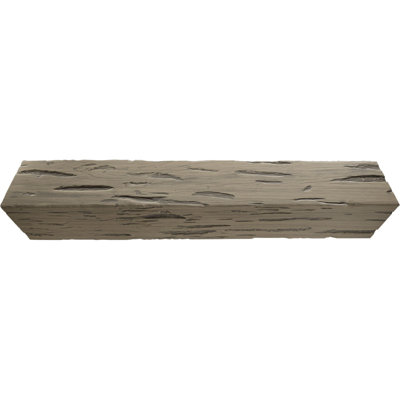 Pecky Cypress Endurathane Faux Wood 3-Sided Ceiling Beam (U-beam)