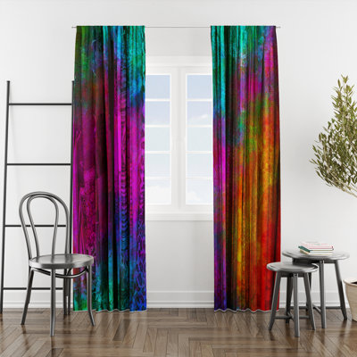 Semi Sheer Curtain Pair