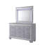 Commode miroir à neuf tiroirs 1 quincaillerie en cristal