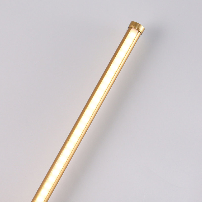 Carista Iron LED Armed Sconce, Gold