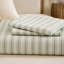 Ensemble de couette pour grand lit 3 pièces, vert sauge-138101573-138101577