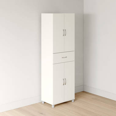 Sterilite 0142 - 4 Shelf Cabinet Flat Gray 01423V01