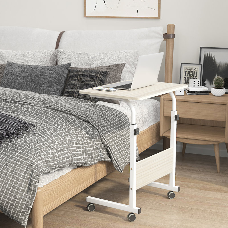 Chariot réglable pour ordinateur portable, Chêne, H 35,4 po x l 23,6 po x P 15,7 po