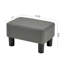 Petit repose-pieds en cuir avec repose-pieds-531713495