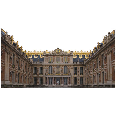 Personnage en carton Versailles Paris France