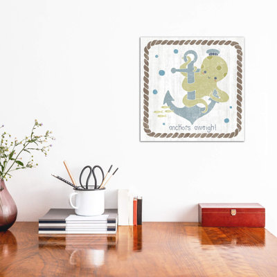 «Nautical Friends III» par Moira Hershey, reproduction d'art sur papier