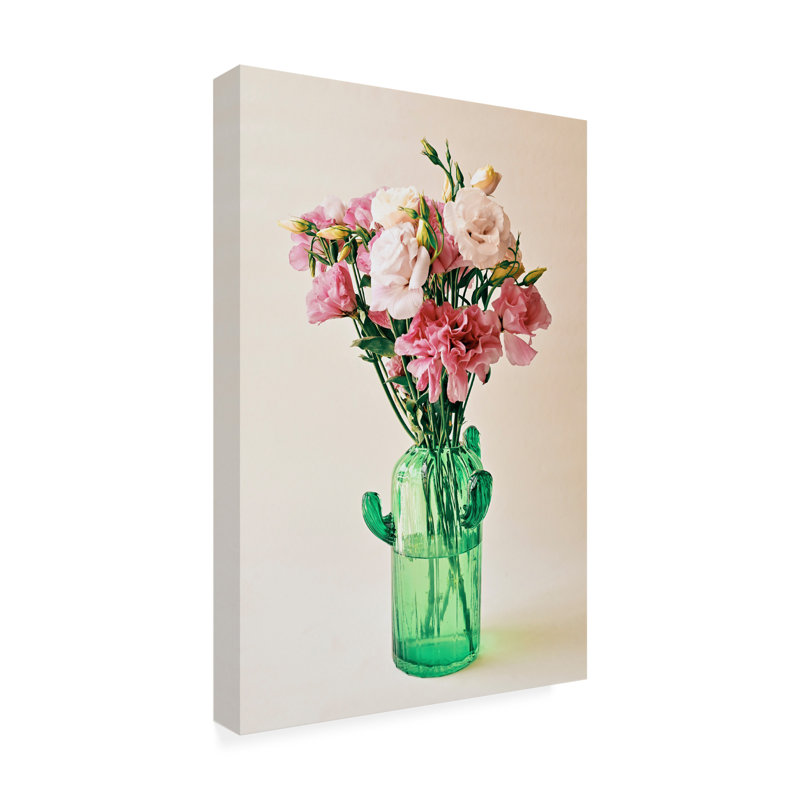 Art sur toile, bolognaise Incado Ethereal Lisianthus, H 19 po x l 12 po