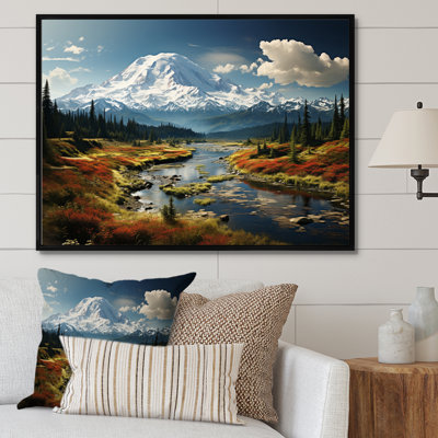 USA Majesty Mount Rainier - Usa Wall Art