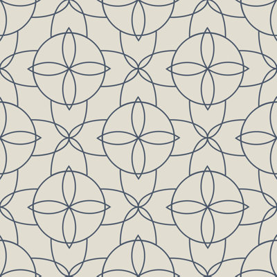 Court Rosette - Wallpaper