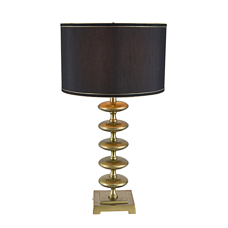 Lampe de table avec disque contemporain