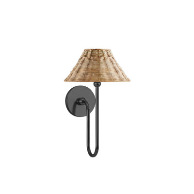 Single Light Dimmable Armed Sconce