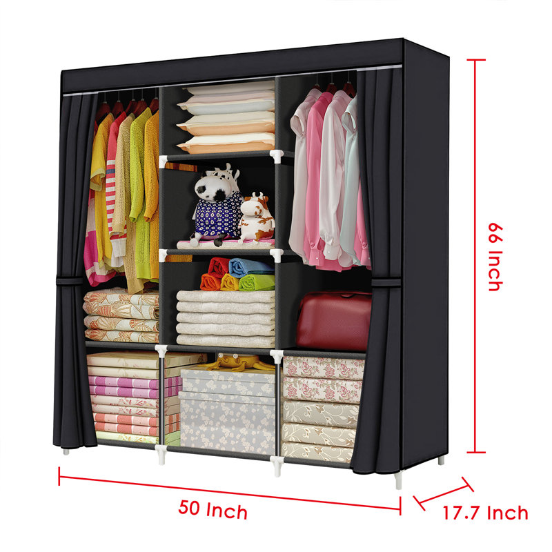 Armoire portative Camyron, Noir