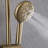 10" Wall Mounted Exposed Complete System With Rain Shower Head And Handheld Shower-81655763