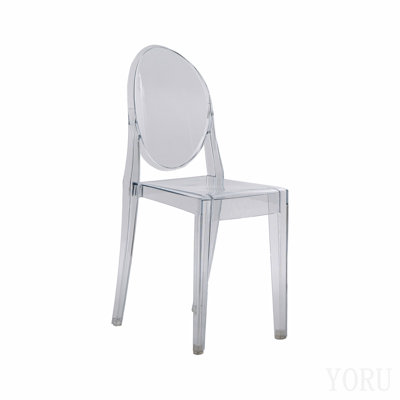 Stackable Acrylic Ghost Event Chairs – Set Of 4