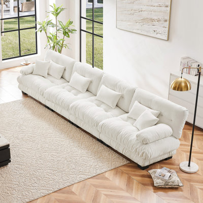 Comfortable Modular Chenille Sofa For Various Spaces, Stylish And Versatile