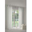 Pedersen Cotton Blend Eyelet Curtain, single Panel, opaque-23740100-23740105