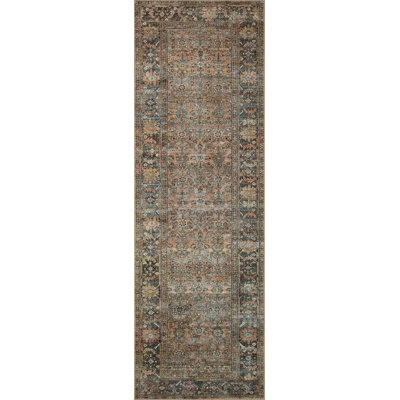 Loloi II Adrian Performance Terracotta Rug & Reviews | Wayfair