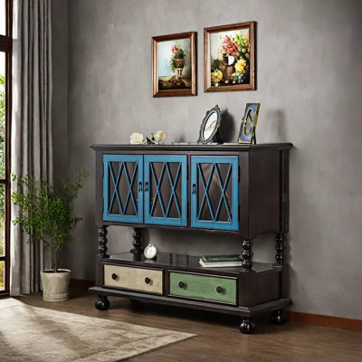 Armoire d'entrée rustique