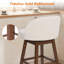 Detweiler Swivel Upholstered 26"H Counter Stool (Set of 4)