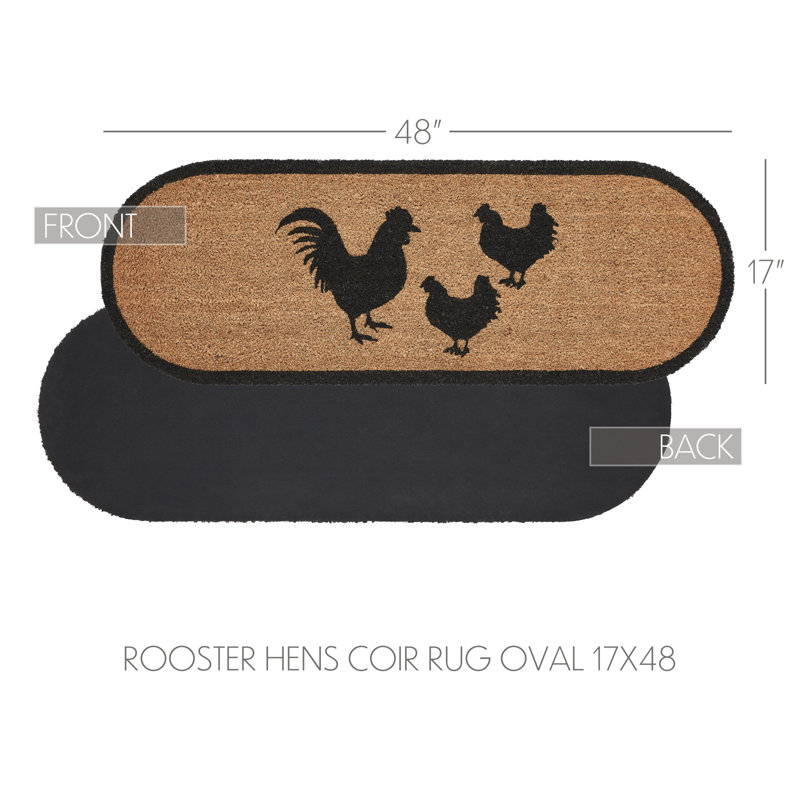  Down Home Outdoor Doormat, 17" W x 48" L