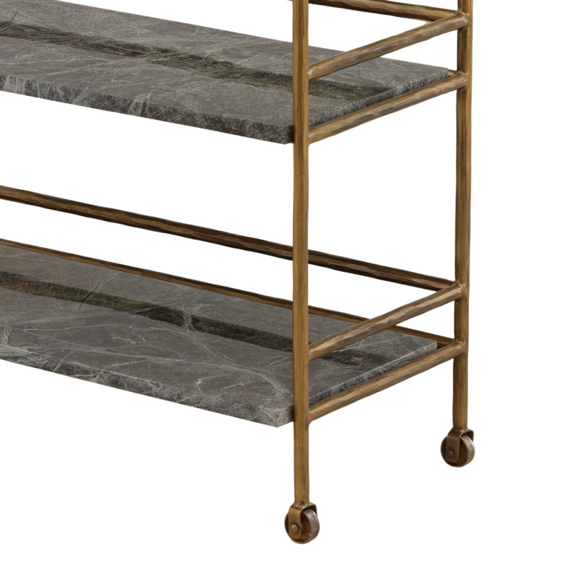 Loxley Bar Cart Brown