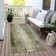 Machine Washable Indoor/Outdoor Xhevrie Olive Rug
