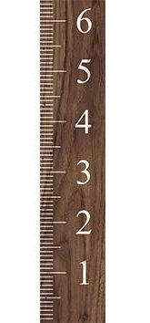 Tableau de croissance en bois Jerald