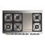 Majestic III Series 48 Inch Dual Fuel Range with 5 Sealed Burners, Griddle, Frenchtop in Matte Graphite (Liquid Propane, Burnished Trim)-934303574-934303584-934303592