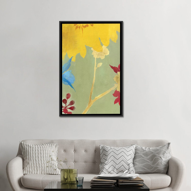 «Sketch», reproduction d'impression sur toile, H 26 po x l 18 po x P 1,5 po, Pas de tapis, Toile avec cadre noir