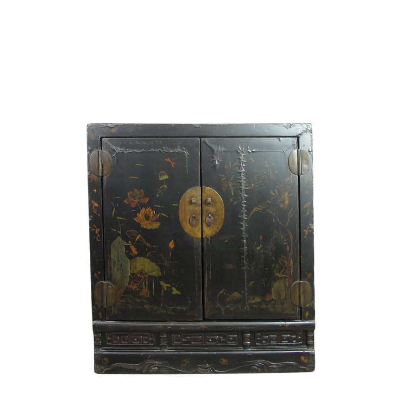 Solid Wood Accent Cabinet